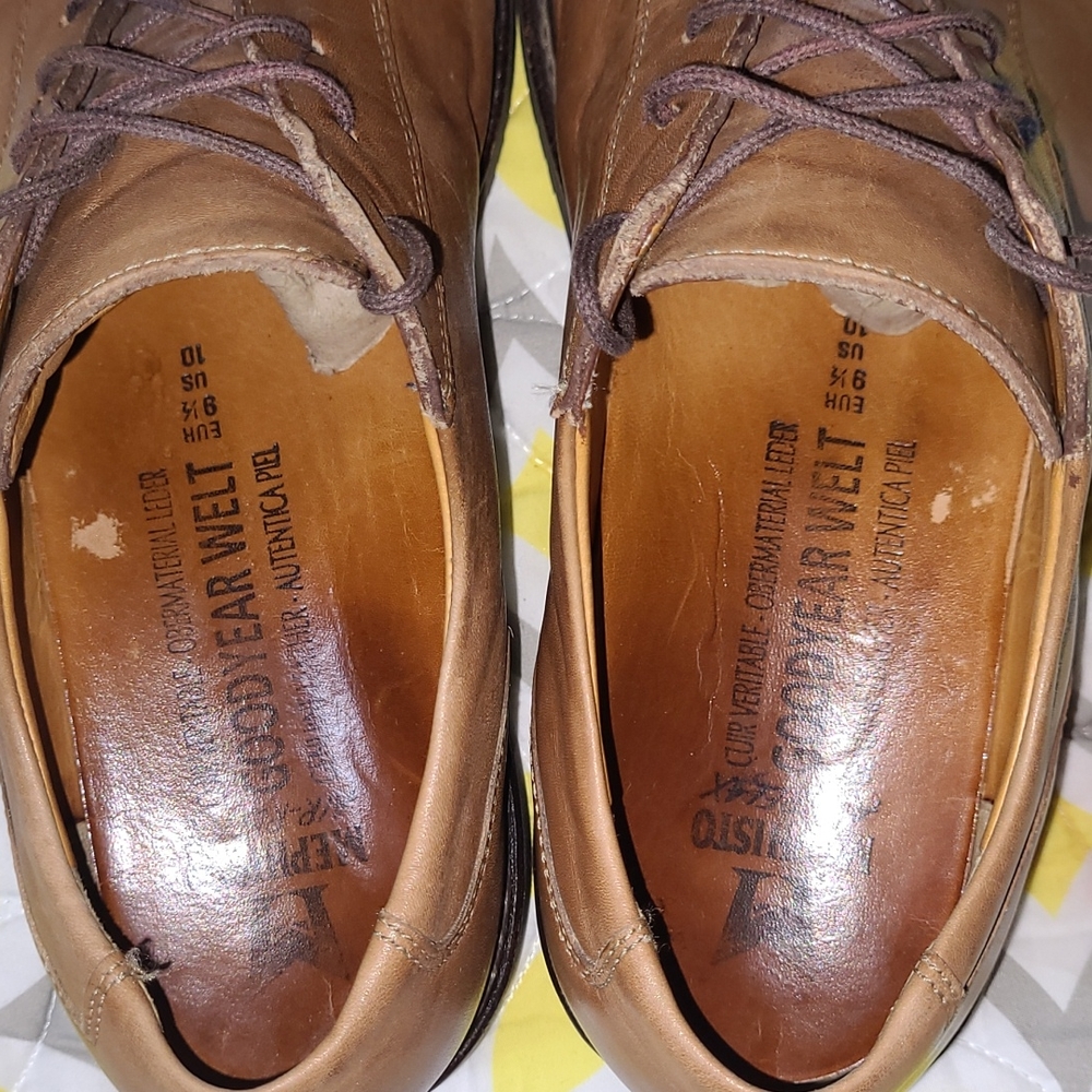 Mephisto Goodyear Welt Air Relax Shoes Size 10 Men's - Picture 3 of 8